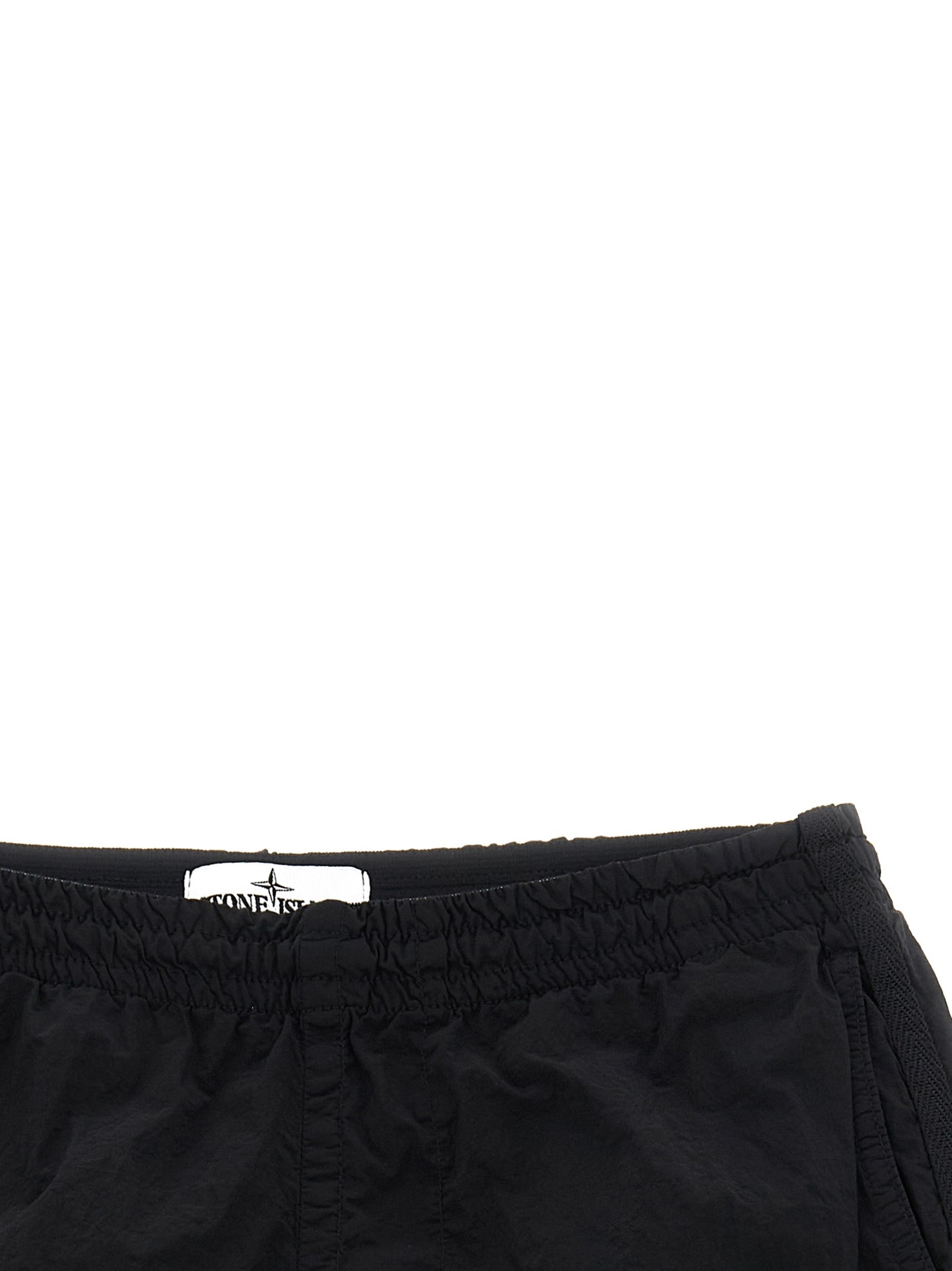 Stone Island Junior Compass Logo Swimsuit