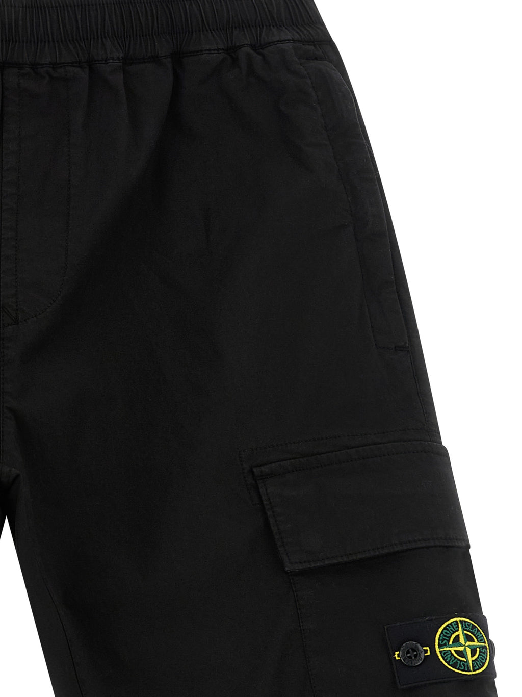 Stone Island Junior Cargo Bermuda Shorts