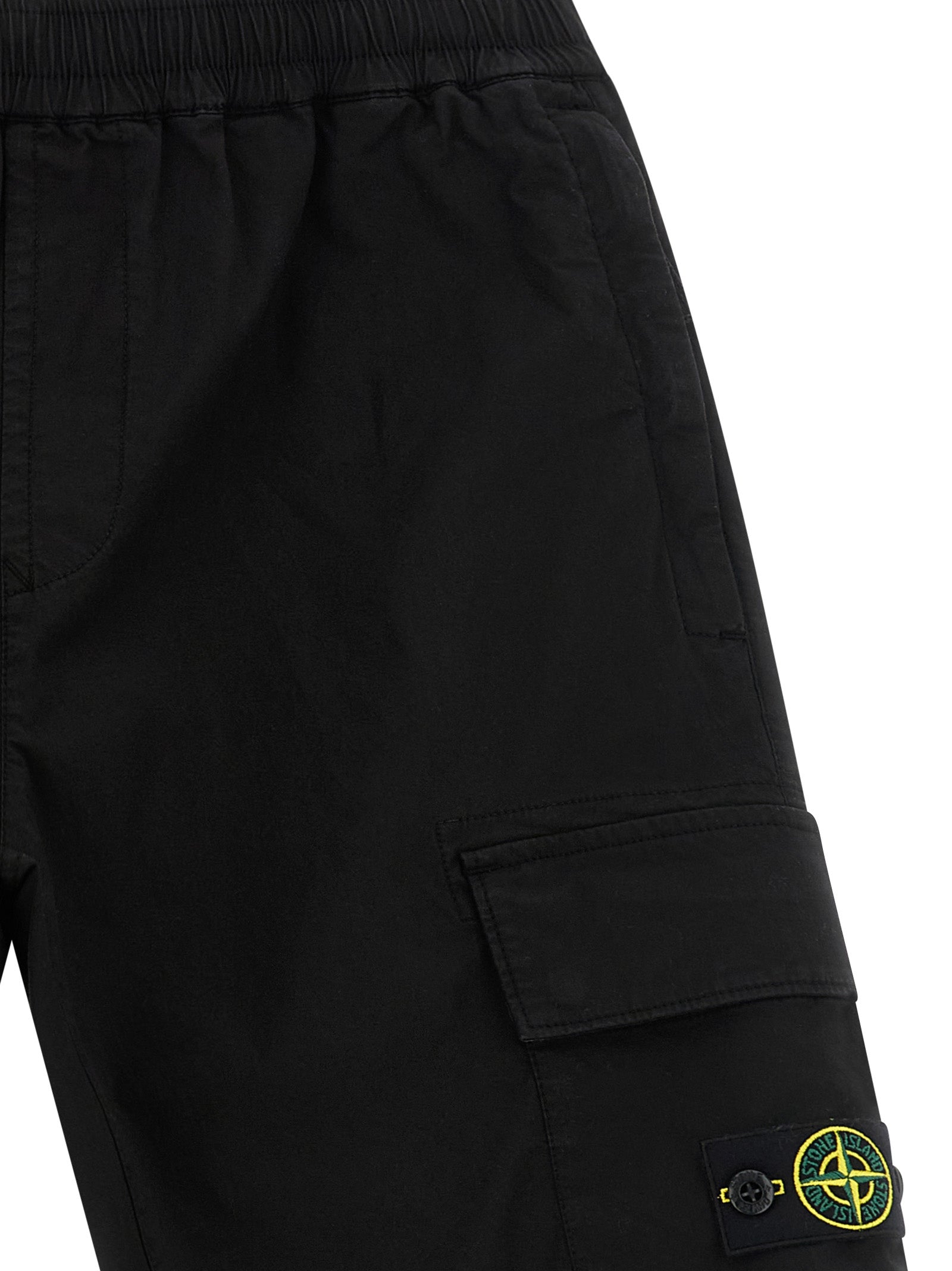 Stone Island Junior Cargo Bermuda Shorts