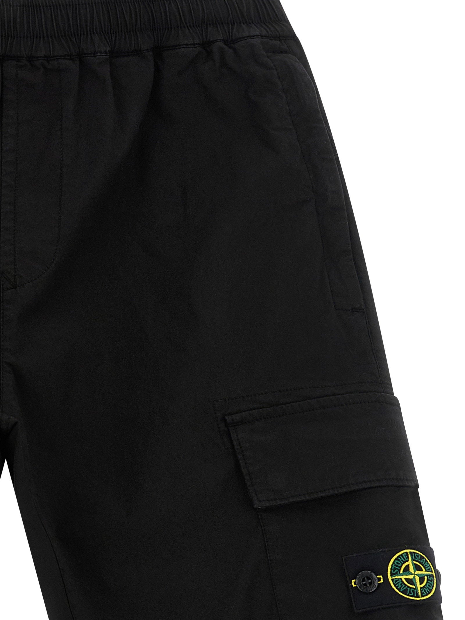 Stone Island Junior Cargo Bermuda Shorts