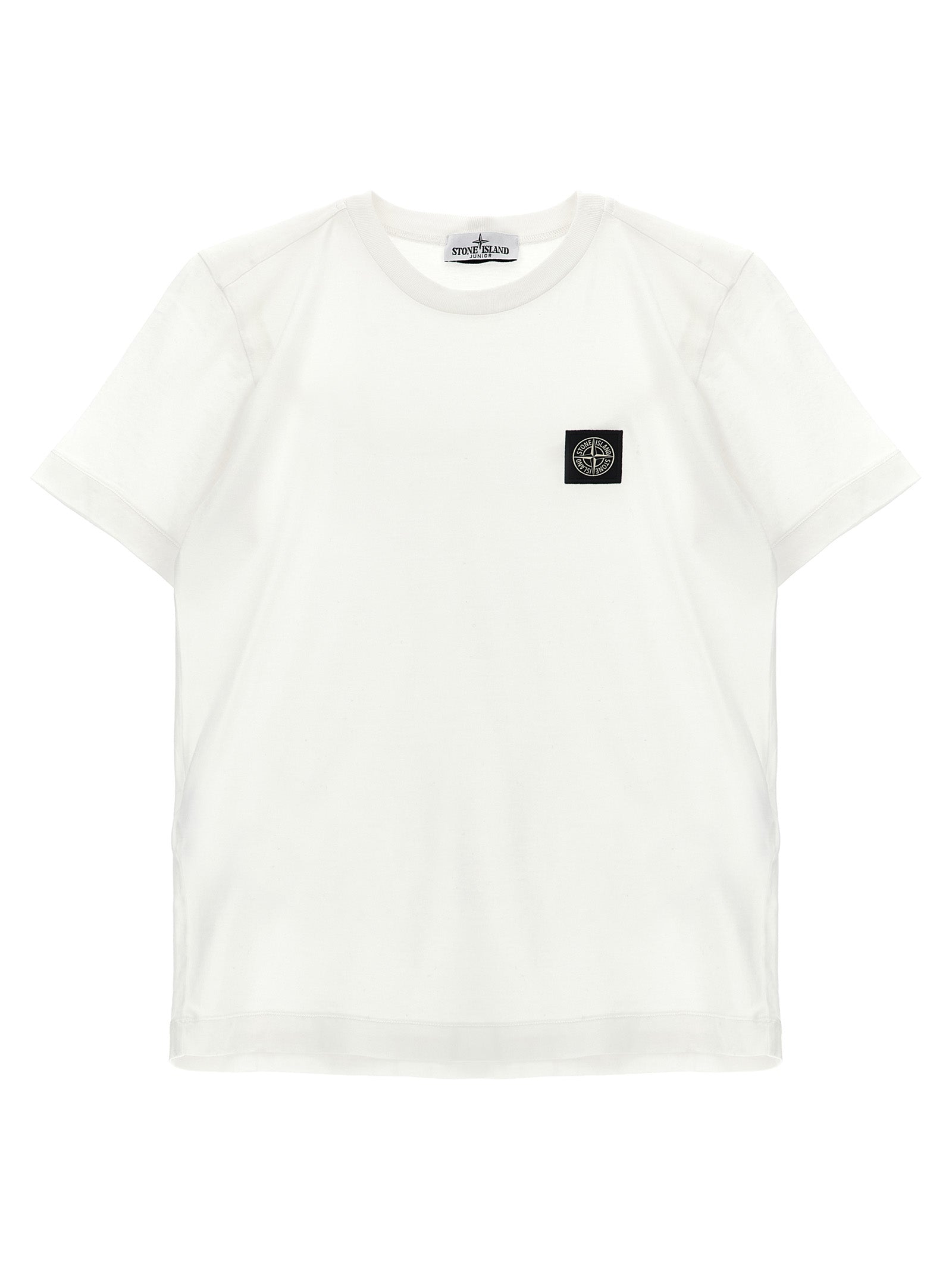 Stone Island Junior Compass Logo T-shirt