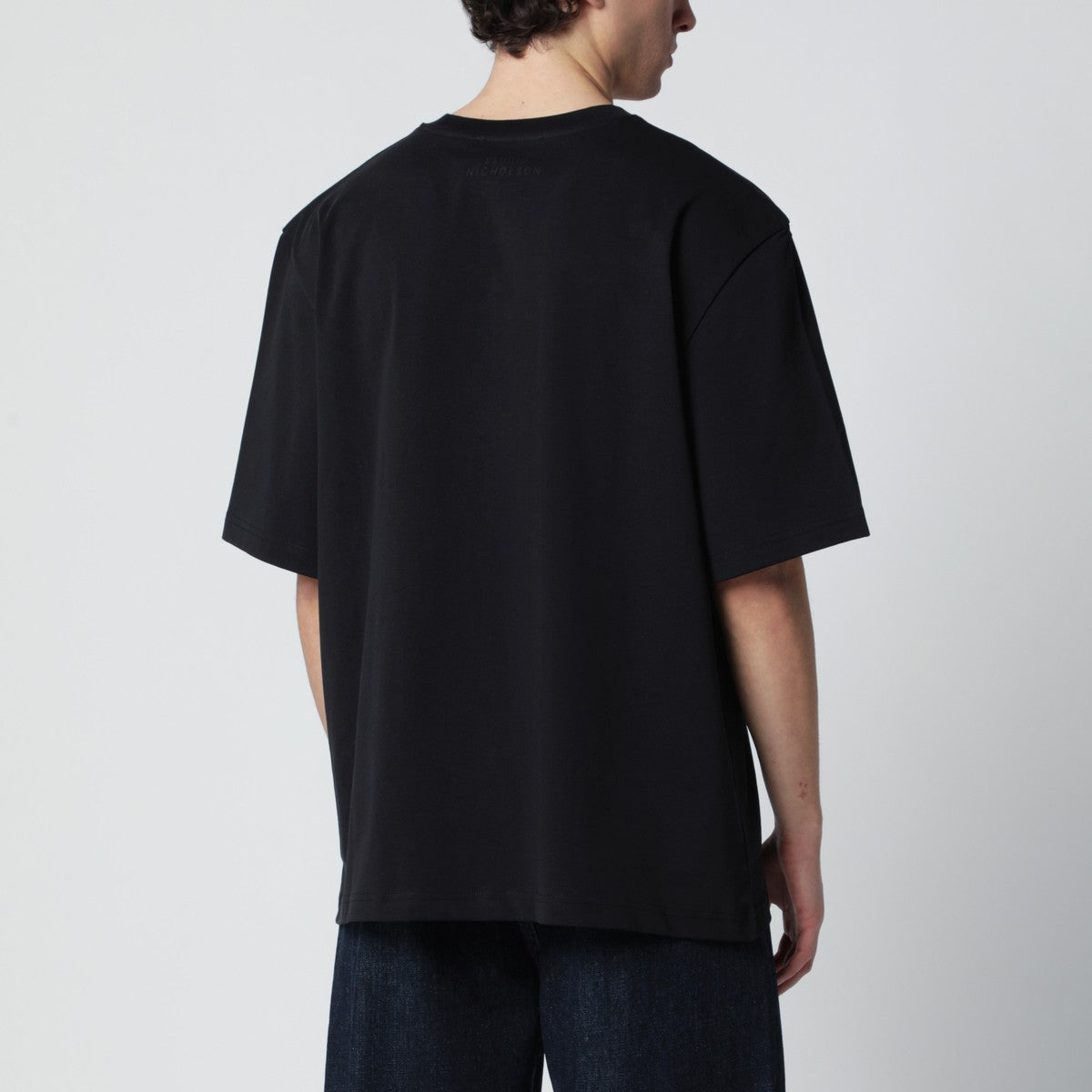 STUDIO NICHOLSON Lay T-shirt black boxy fit
