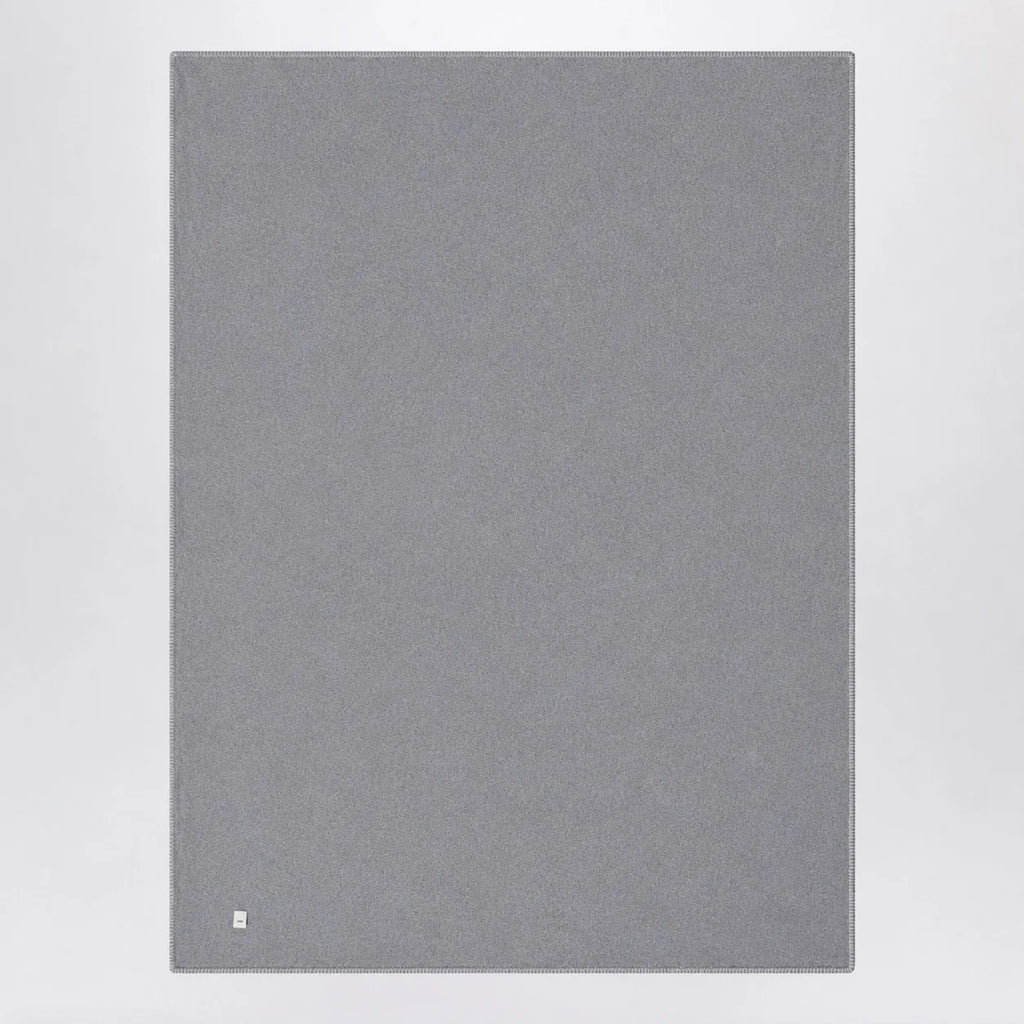Tekla Grey lambswool blanket