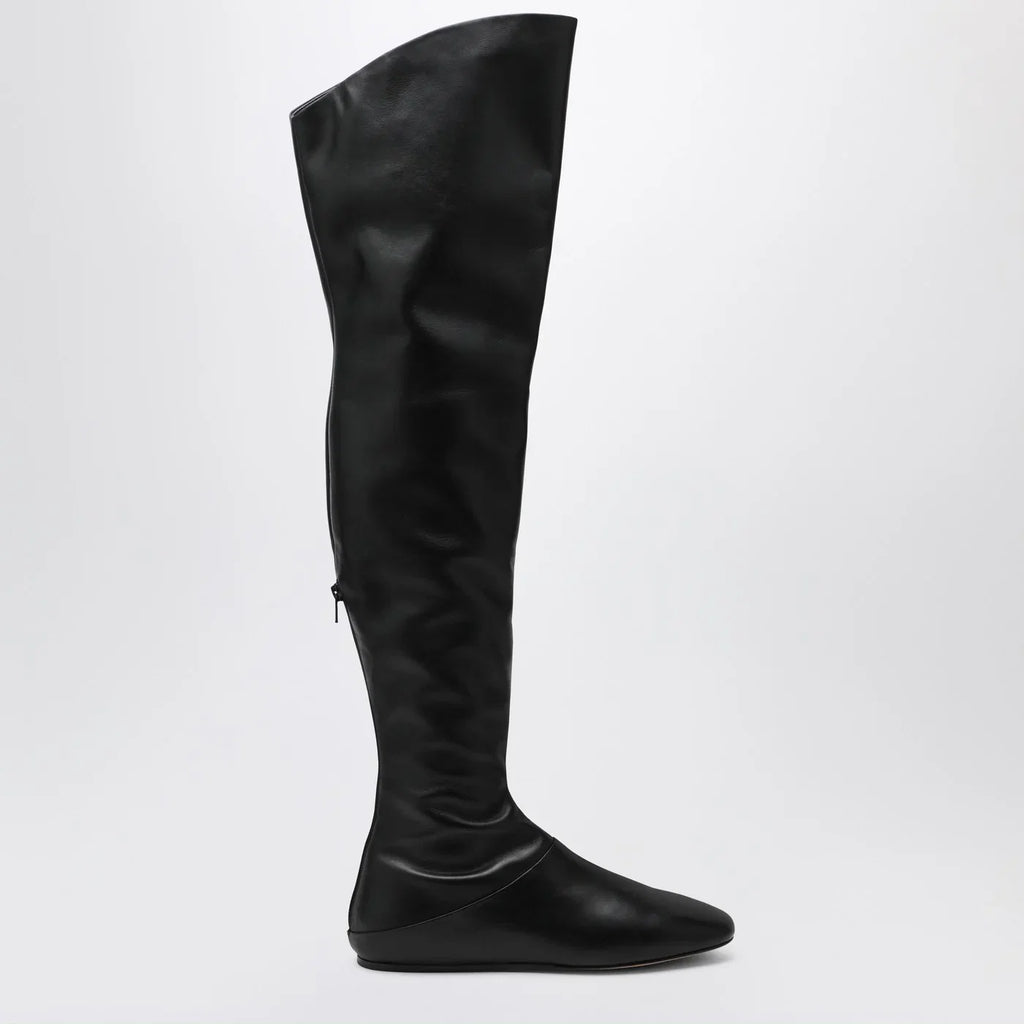 Le Monde Béryl Black tall Luna boots
