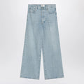 Frame Low Baggy Wide Leg Jeans in Organic Denim