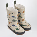 Liewood Mason thermal rain boots Dinosaurs/Mist