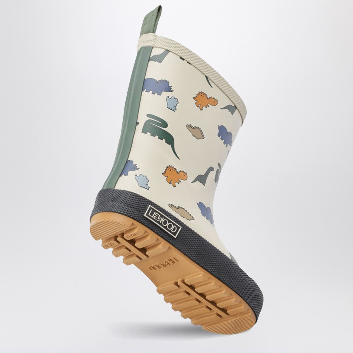 Liewood Mason thermal rain boots Dinosaurs/Mist