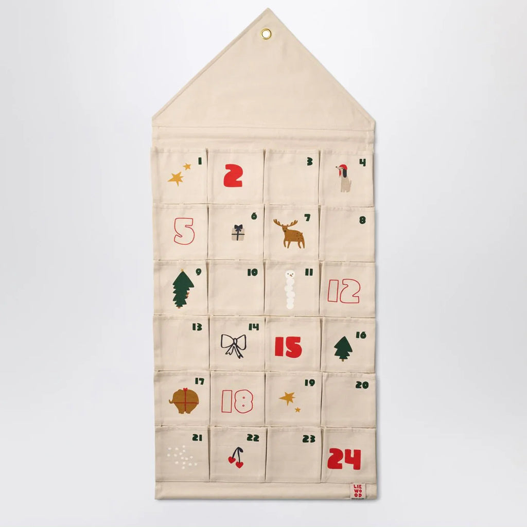 Liewood Santa fabric advent calendar