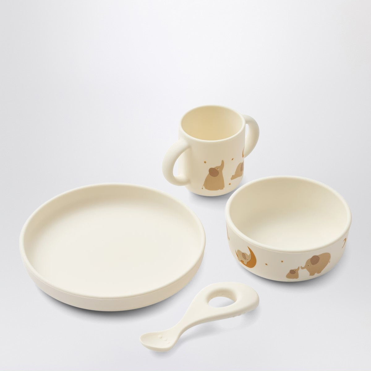 Liewood Vivi tableware set in cream Elephant