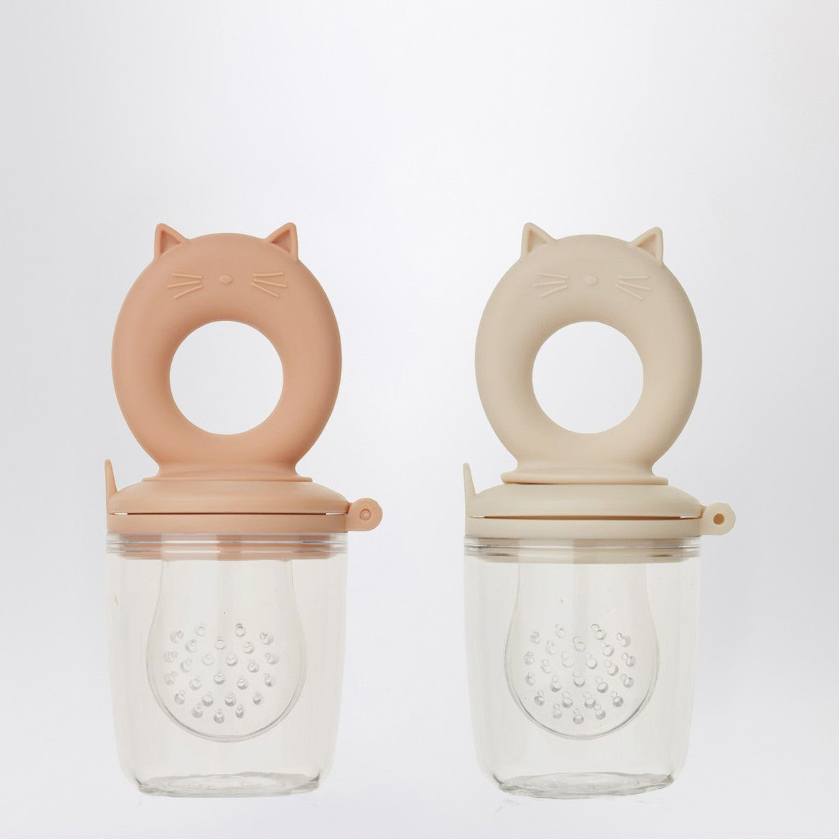 Liewood Set of two Miranda food containers in pink/ecru