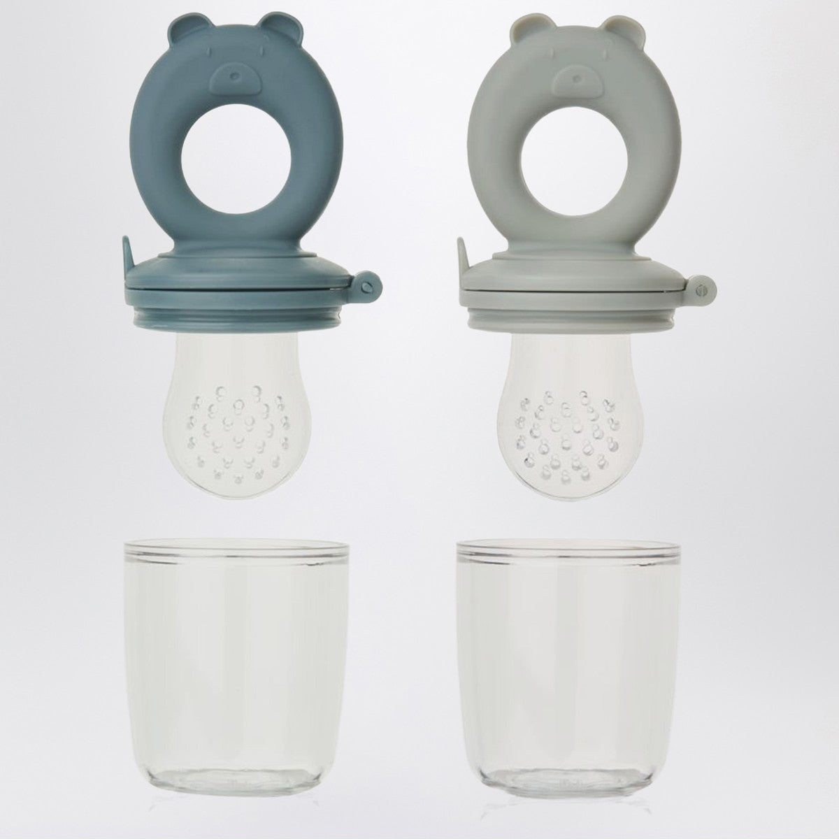 Liewood Set of two Miranda food containers in blue/grey