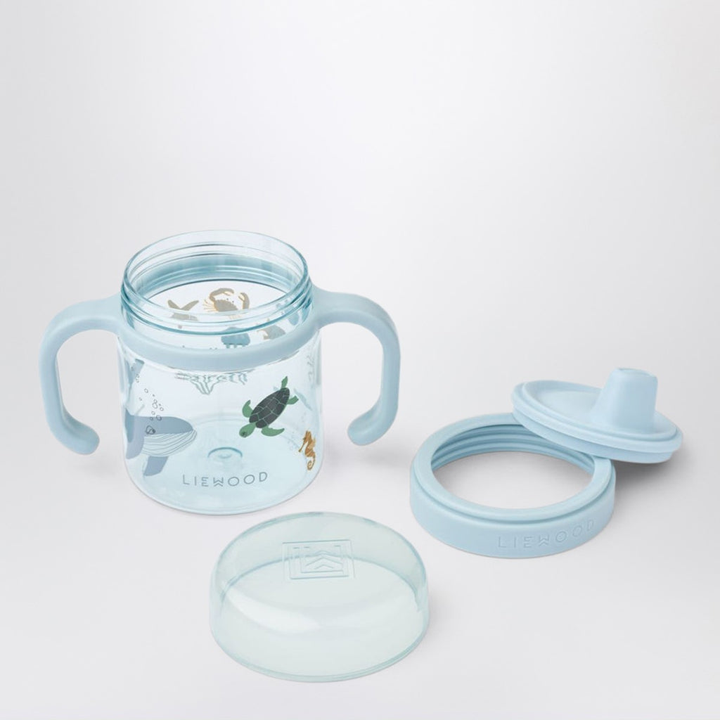 Liewood Kylo spouted mug with marine print