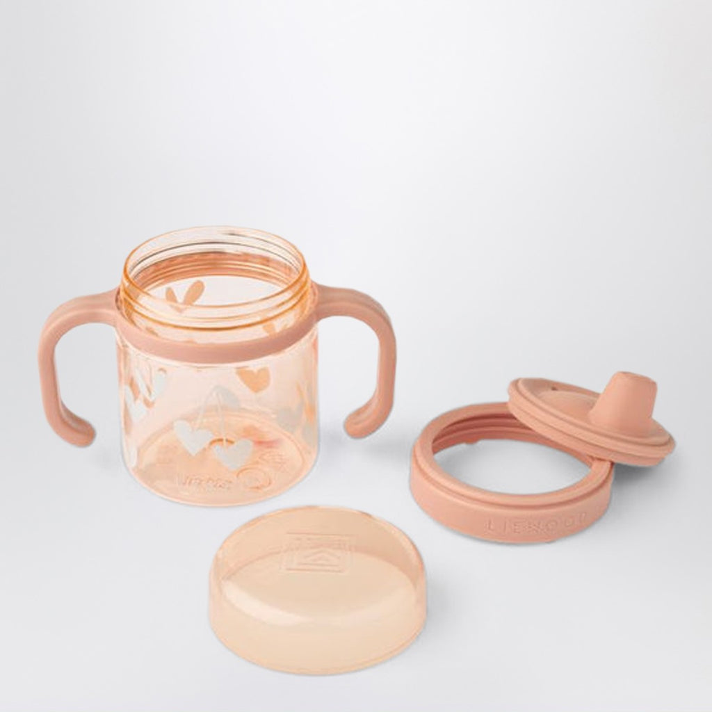 Liewood Kylo spouted mug with heart print