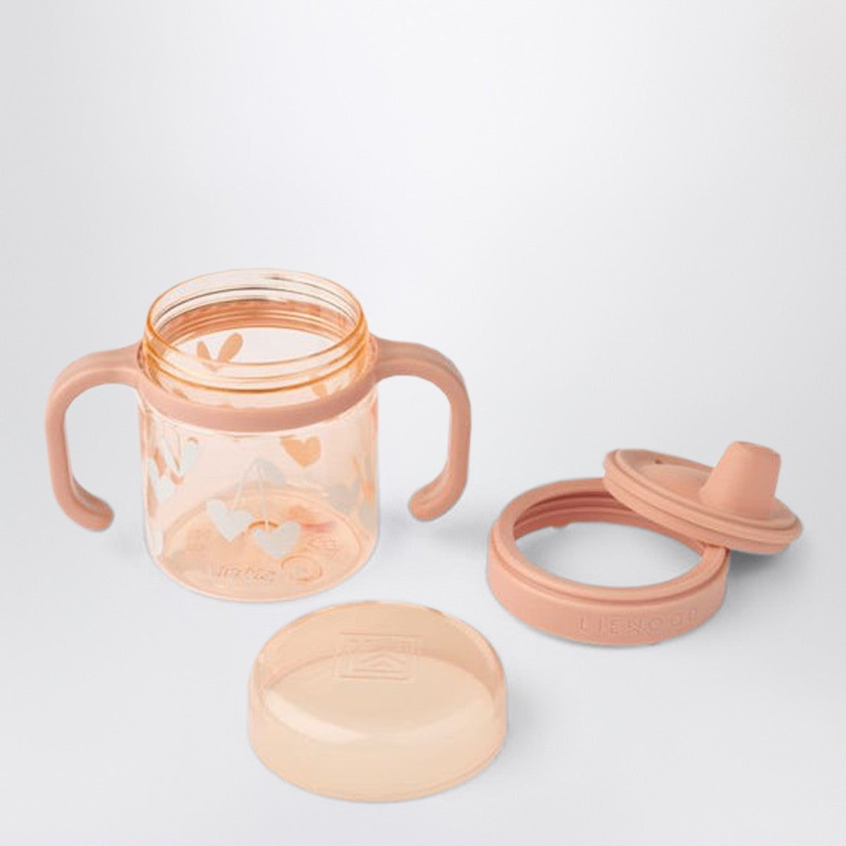 Liewood Kylo spouted mug with heart print