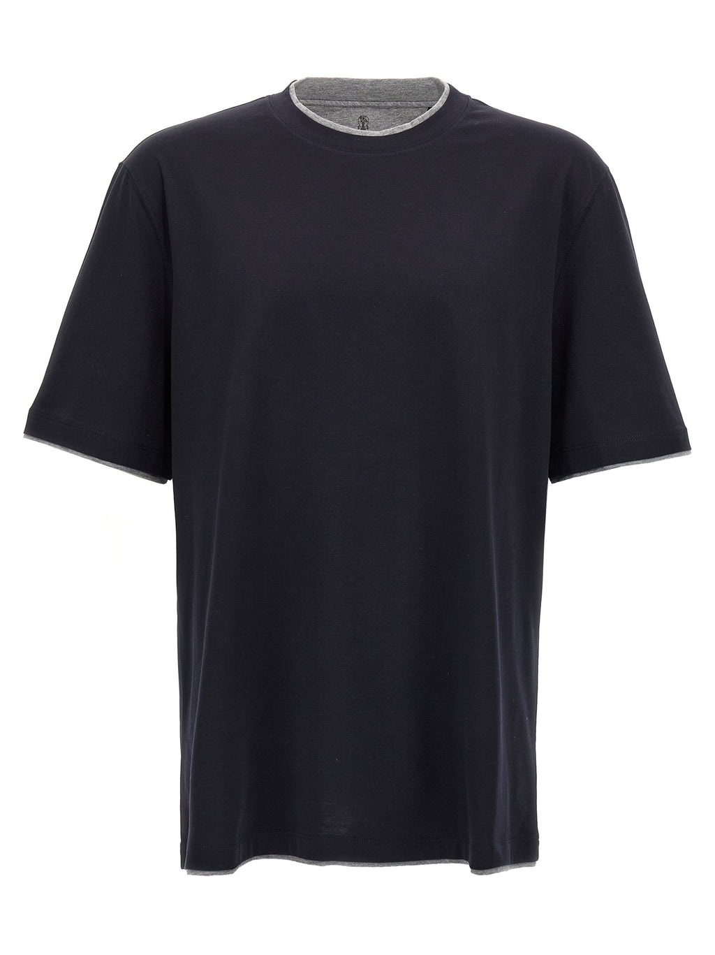 Brunello Cucinelli Double Layer T-shirt
