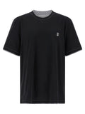 Brunello Cucinelli Double Layer T-shirt