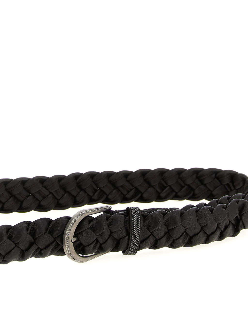 Brunello Cucinelli Jewel Buckle Belt