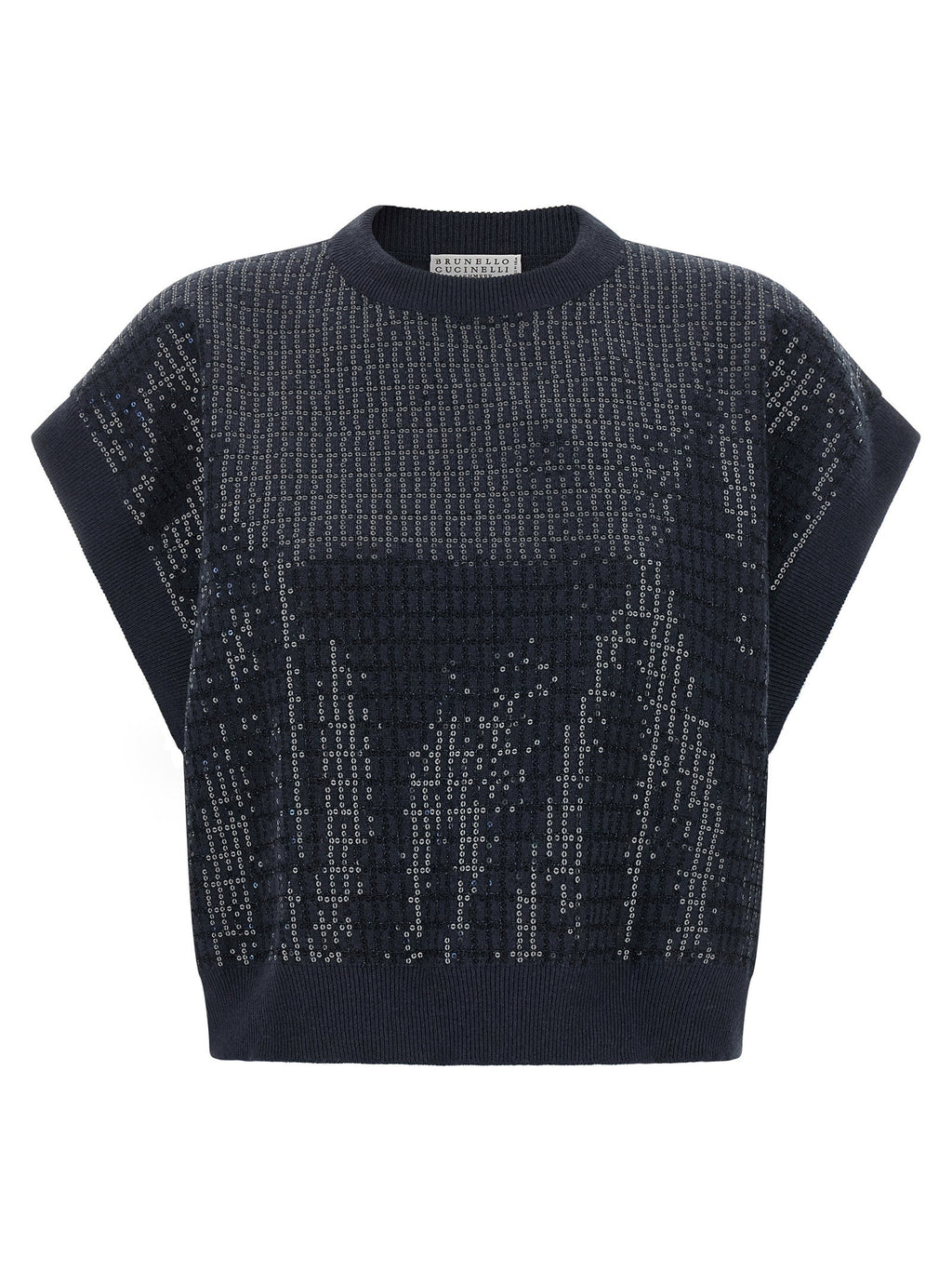 Brunello Cucinelli Sequin Embroidered Sweater