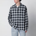 Our Legacy Every Shirt Reno Cowboy relaxed-fit checked viscose shirt in black
