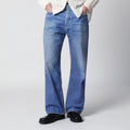 Our Legacy Jeans Third Cut in Digital Blue Aurora Print