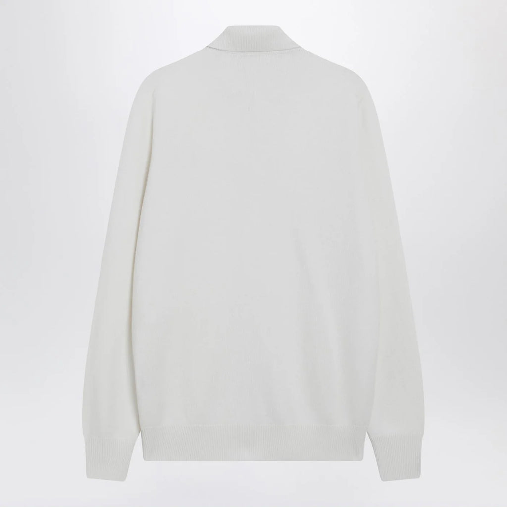 Brunello Cucinelli White cashmere cardigan