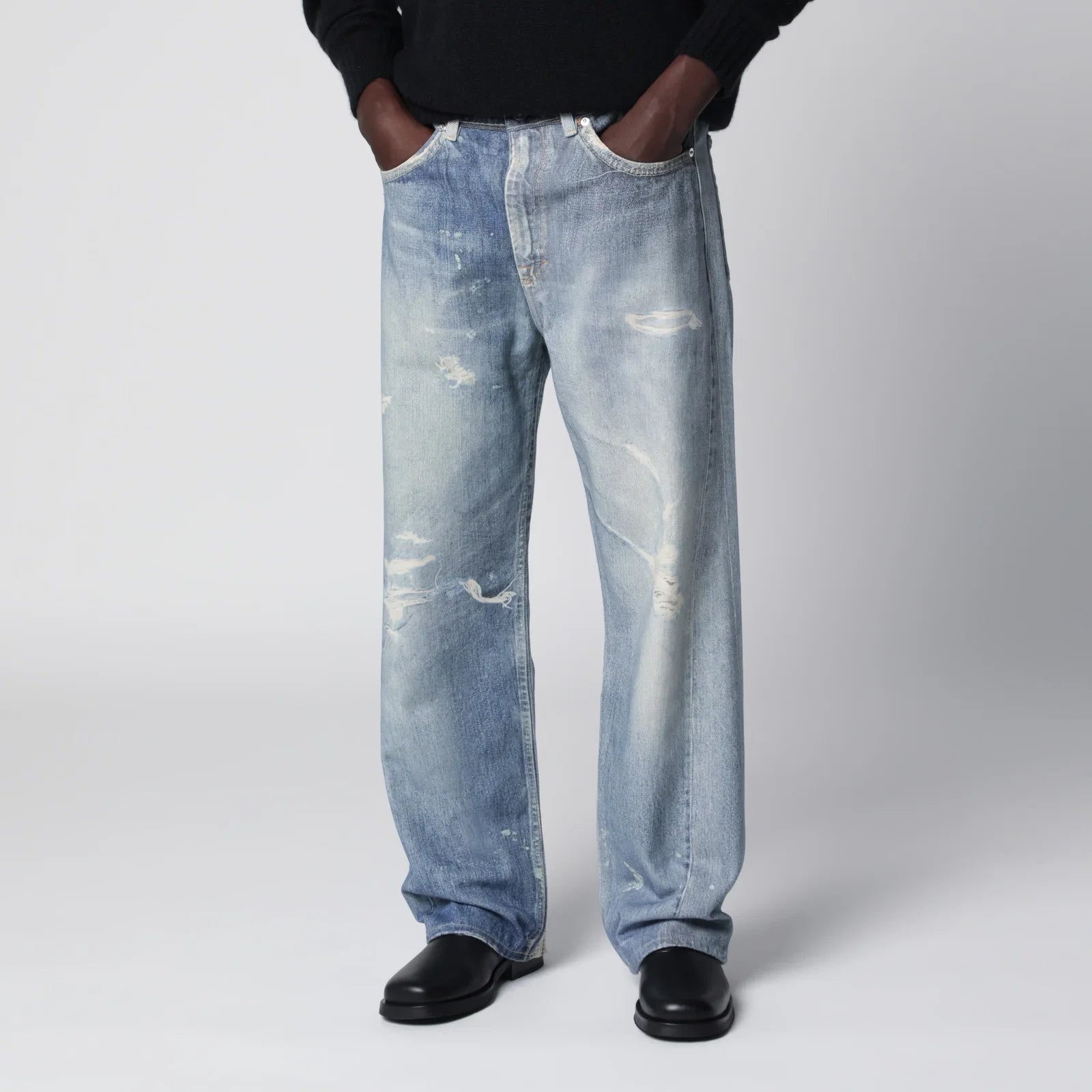Our Legacy Light-wash distressed jeans