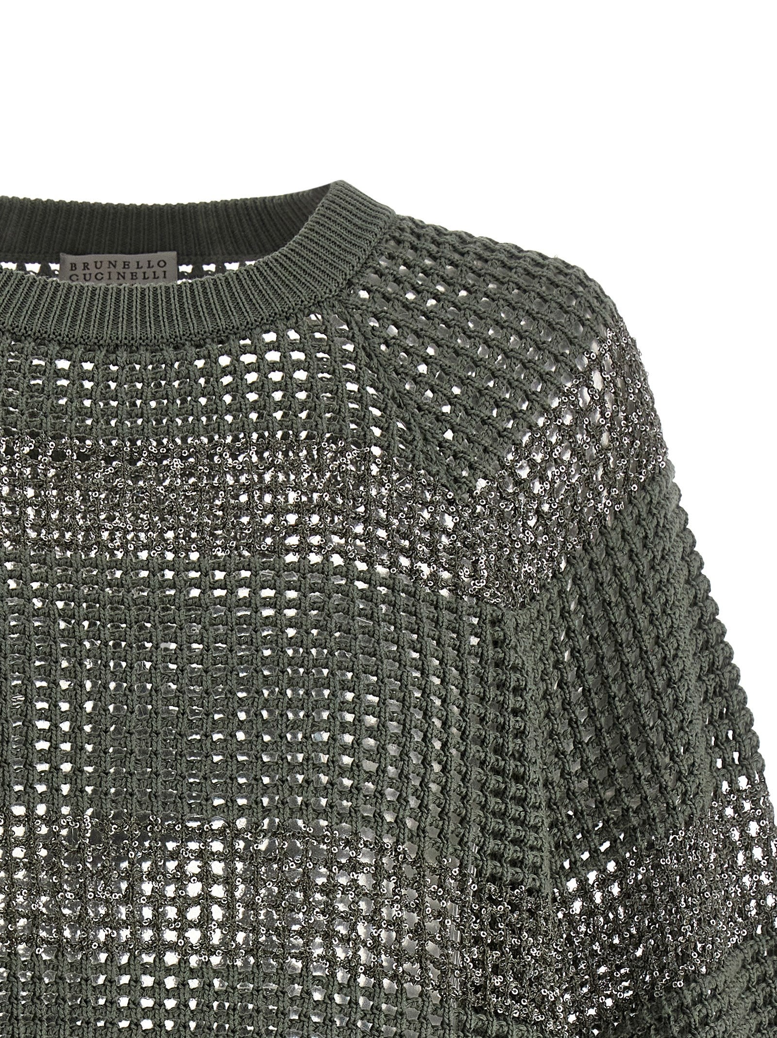 Brunello Cucinelli Dazzling Stripes Sweater