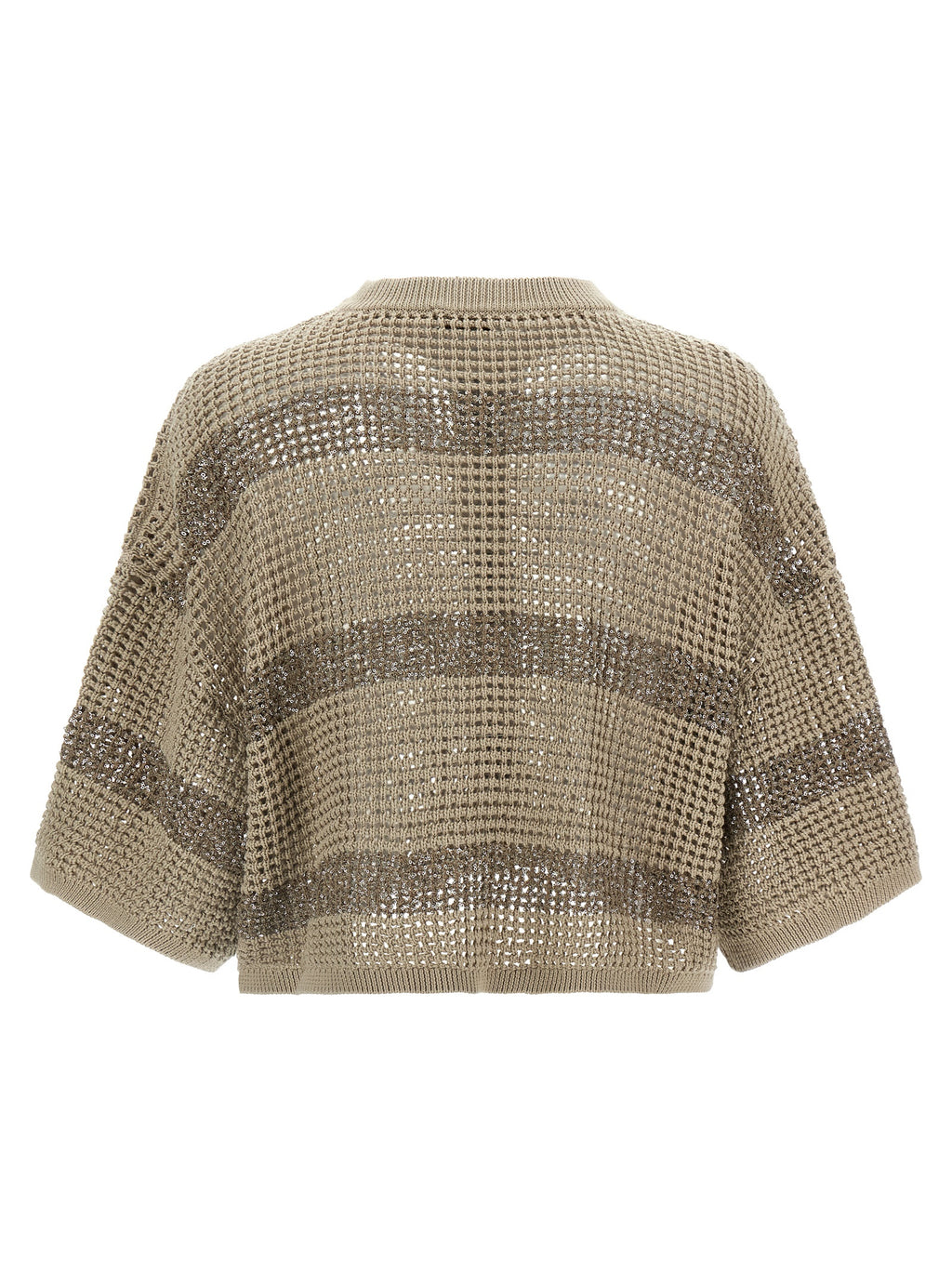 Brunello Cucinelli Dazzling Stripes Cardigan