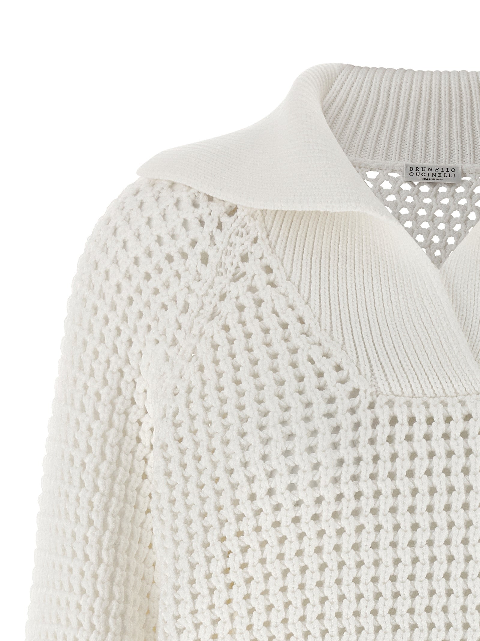 Brunello Cucinelli Openwork Sweater