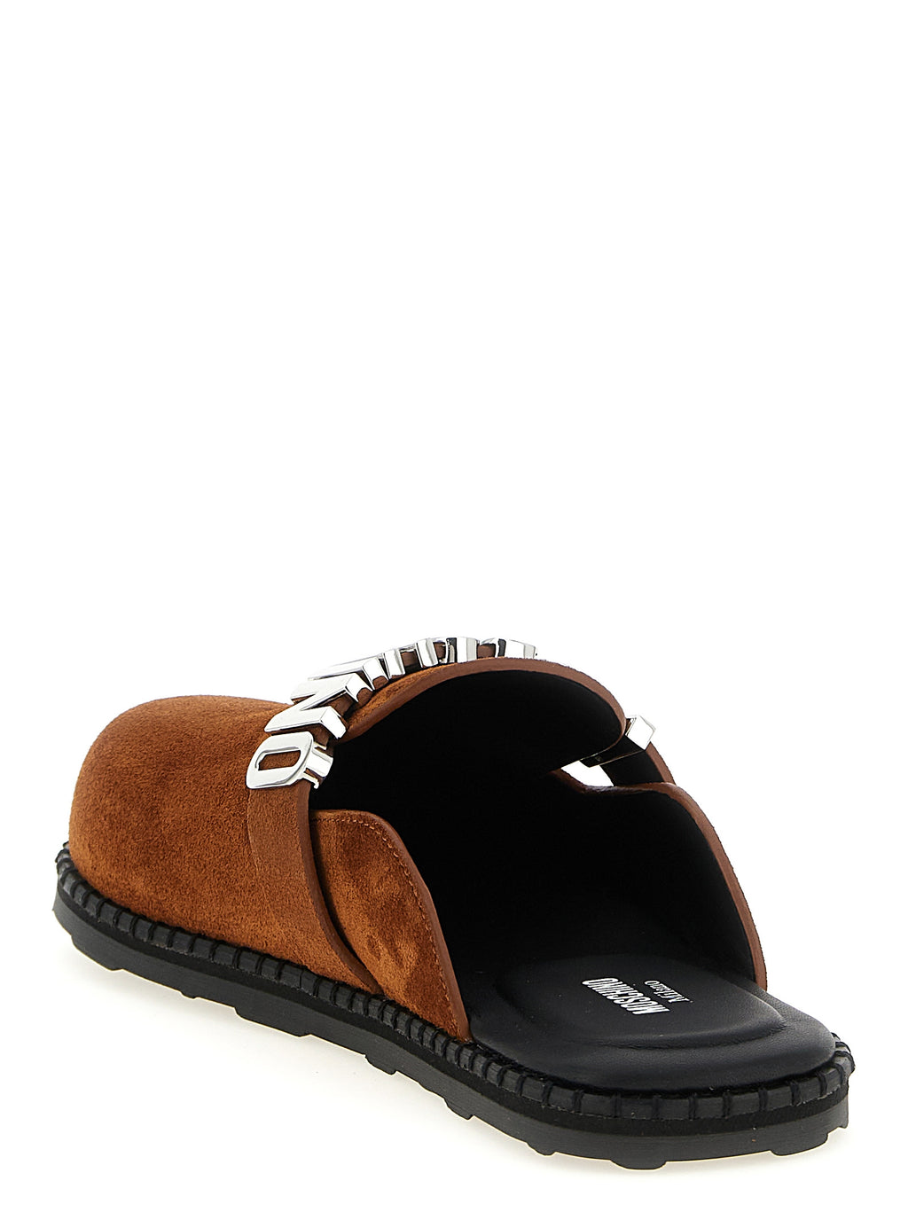 Moschino Suede Sabots