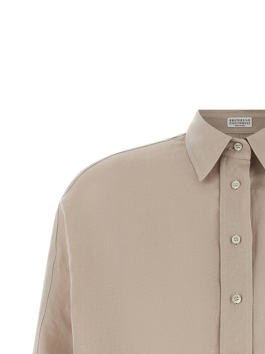 Brunello Cucinelli Dazzling Cascade Cuffs Shirt