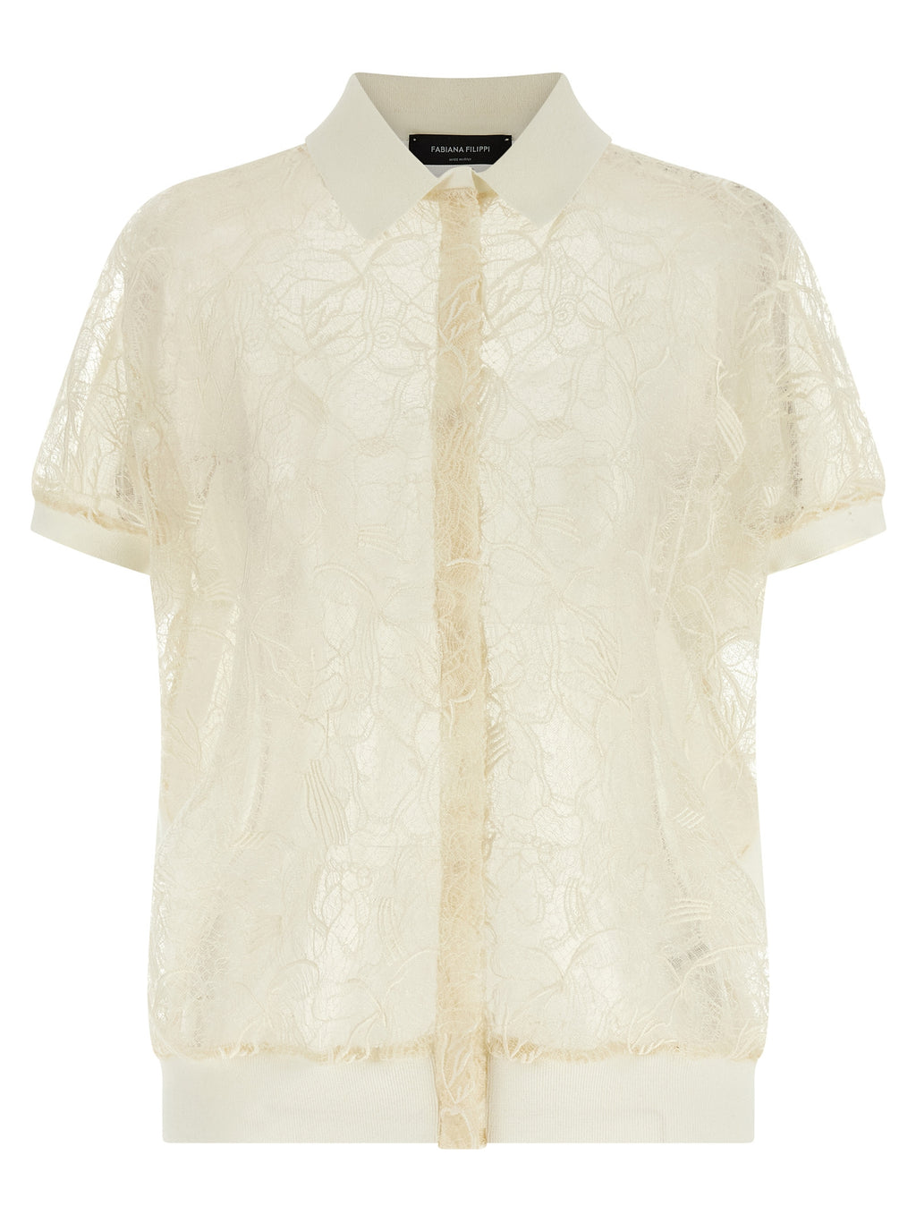 Fabiana Filippi Organza Lace Cardigan