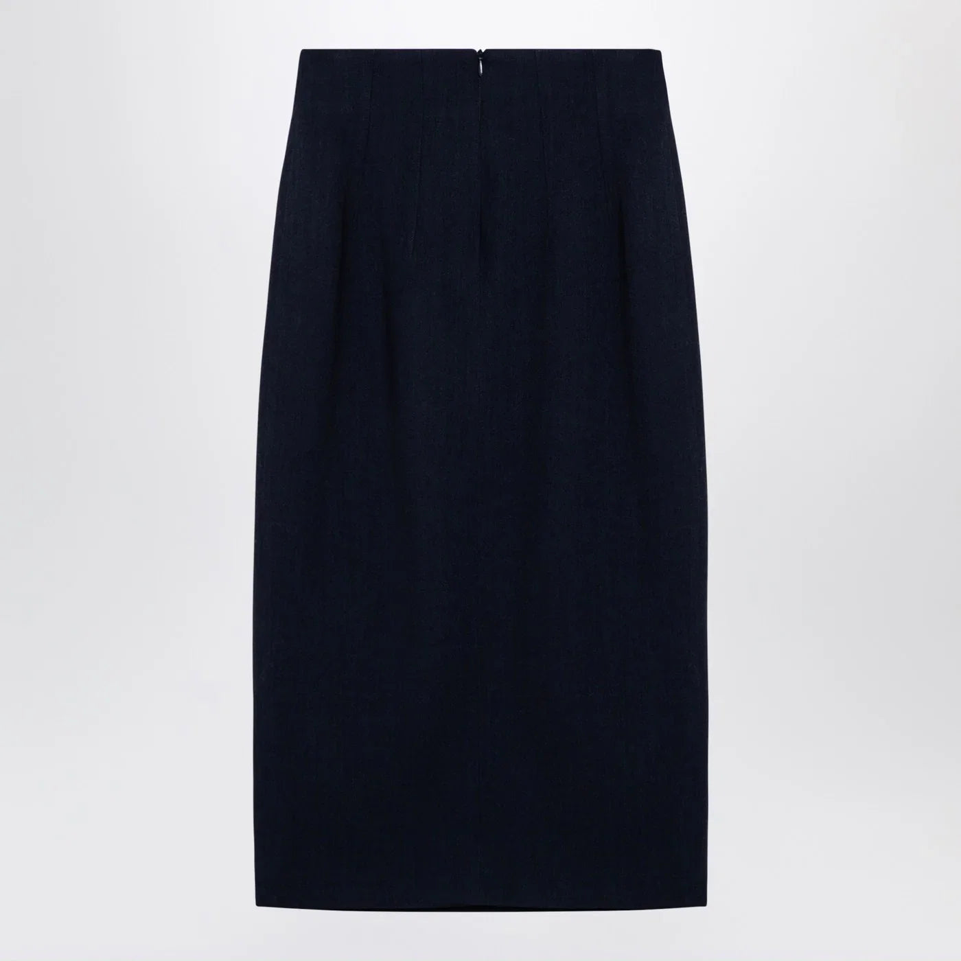 Margaux Lönnberg Navy blue wool-blend Marlo skirt