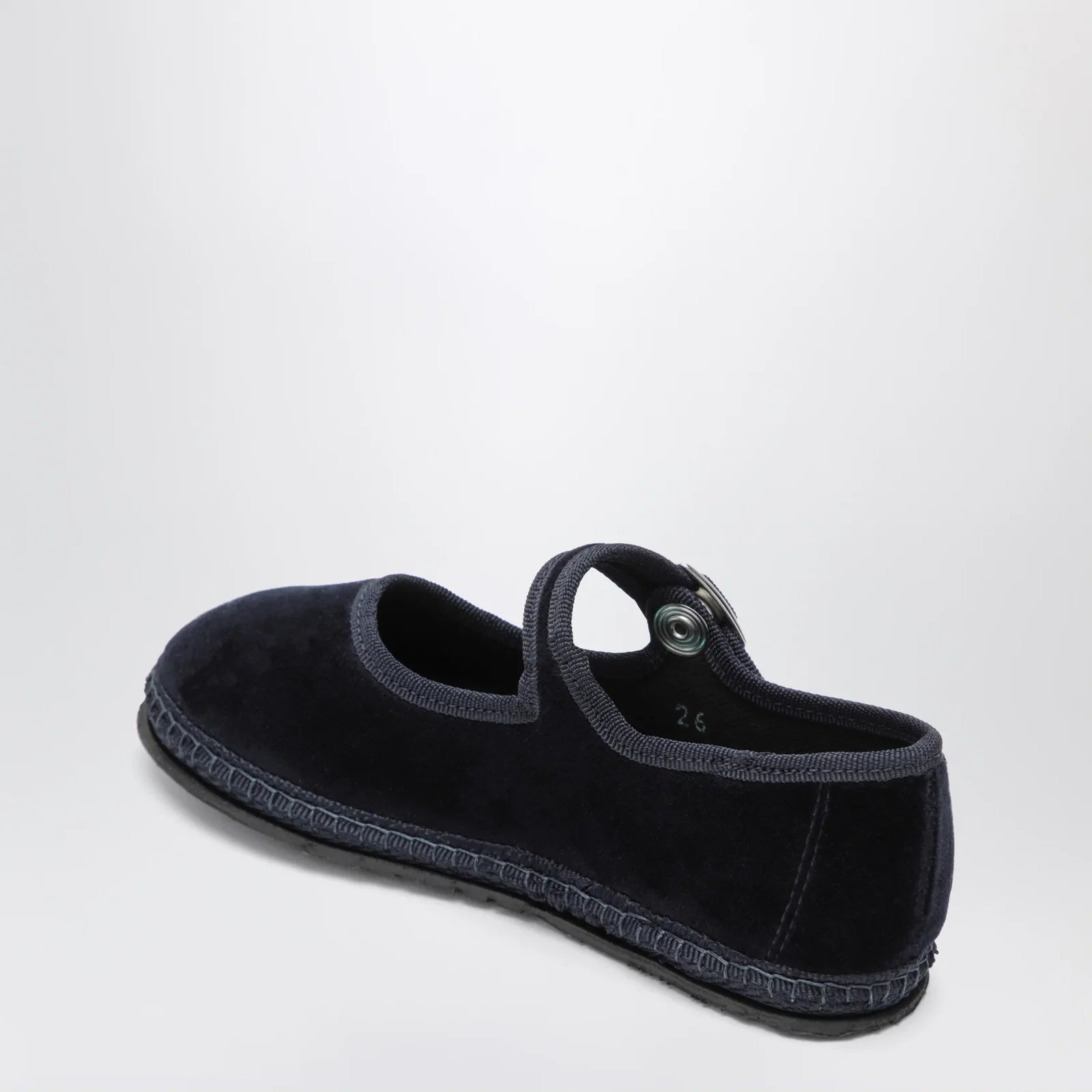 Piedàterre Venezia Blue velvet Mary Jane shoes