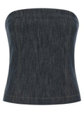 Brunello Cucinelli Denim Top