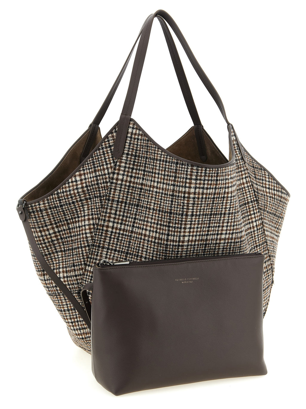 Brunello Cucinelli Monile Reversible Shopping Bag