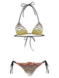 Missoni Greek Motif Bikini