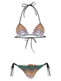 Missoni Greek Motif Bikini