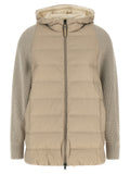 Brunello Cucinelli Shiny Zipper Pull Down Jacket