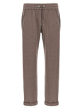 Brunello Cucinelli Shiny Pocket Detail Joggers