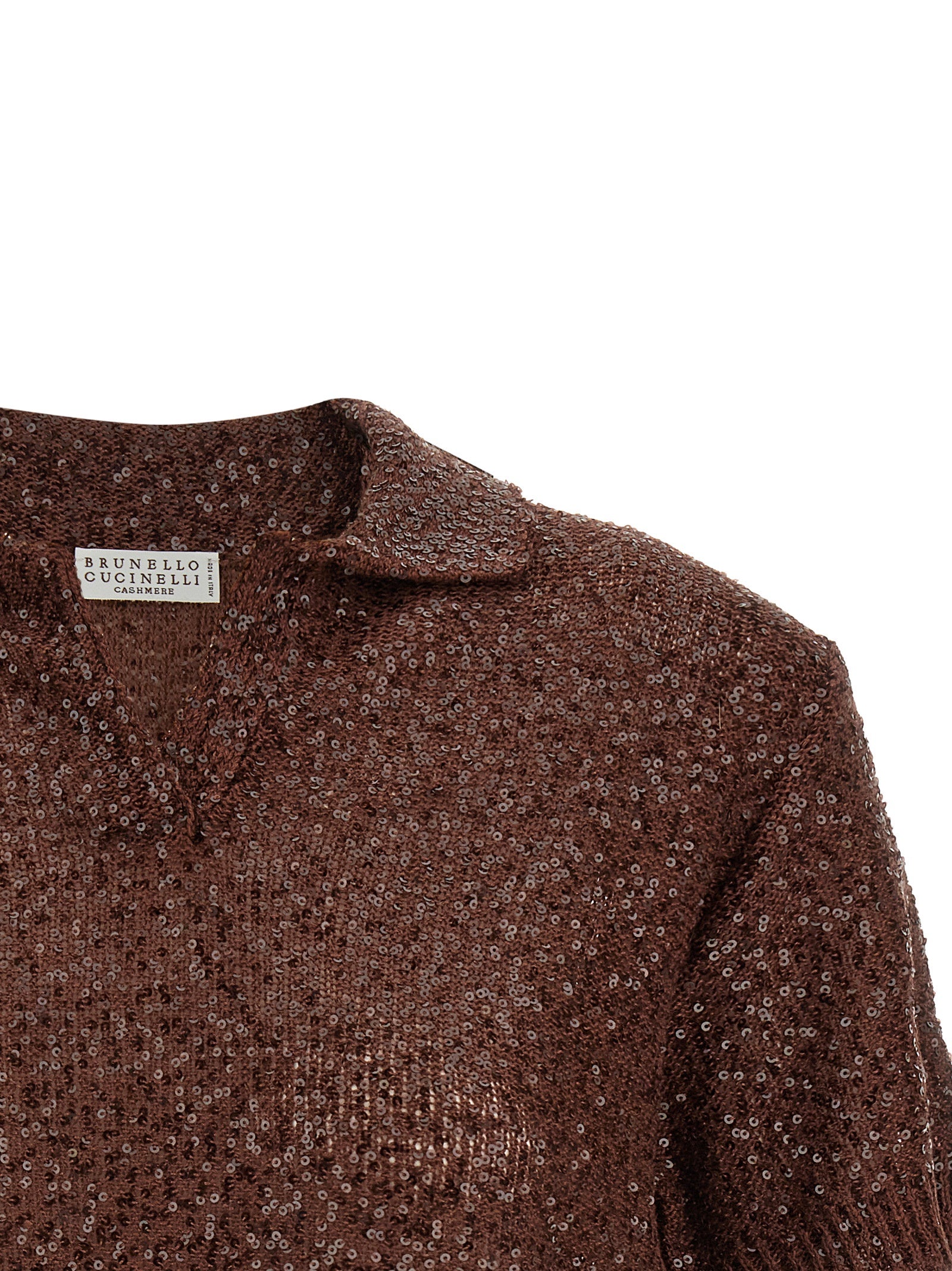 Brunello Cucinelli Knitted Polo Shirt
