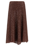 Brunello Cucinelli Micro-sequin Skirt