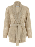 Brunello Cucinelli Crochet Cardigan
