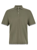 Brunello Cucinelli Faux Layering Polo Shirt