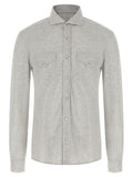 Brunello Cucinelli Piqué Cotton Shirt