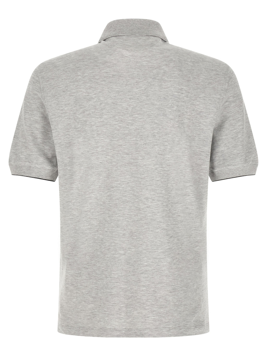 Brunello Cucinelli Logo Piqué Polo Shirt
