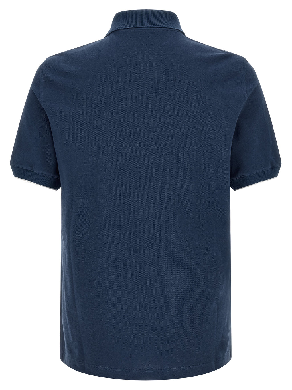 Brunello Cucinelli Logo Piqué Polo Shirt