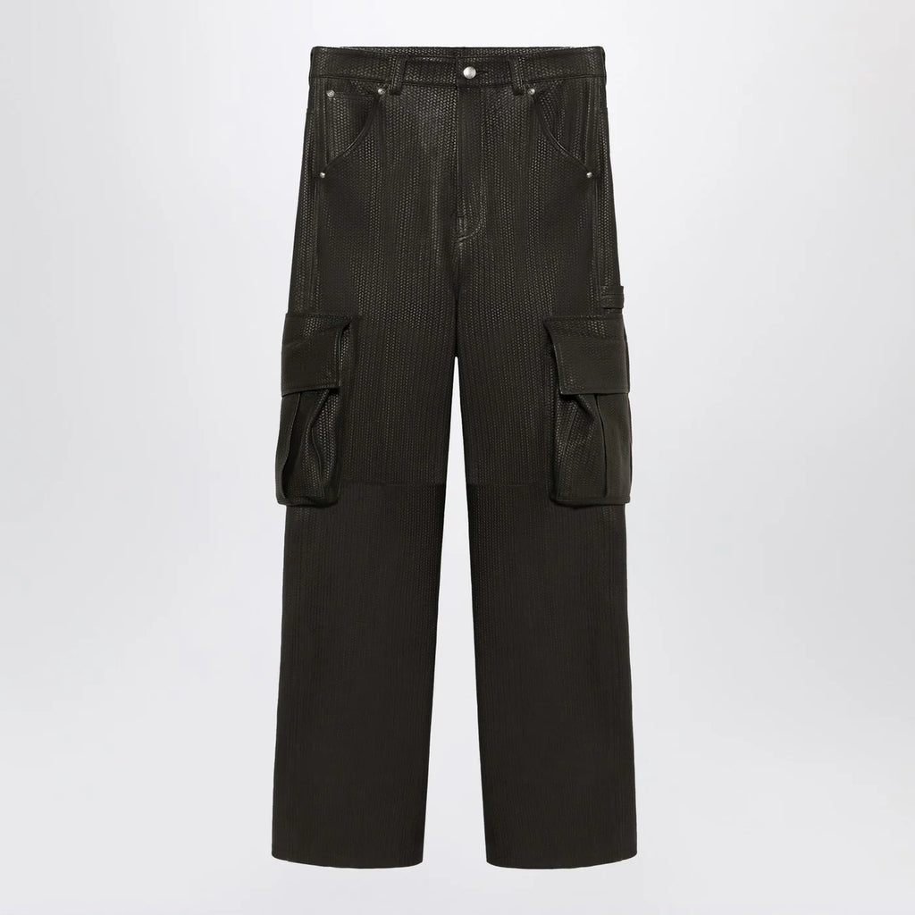 1989 STUDIO Intreccio Leather Cargo