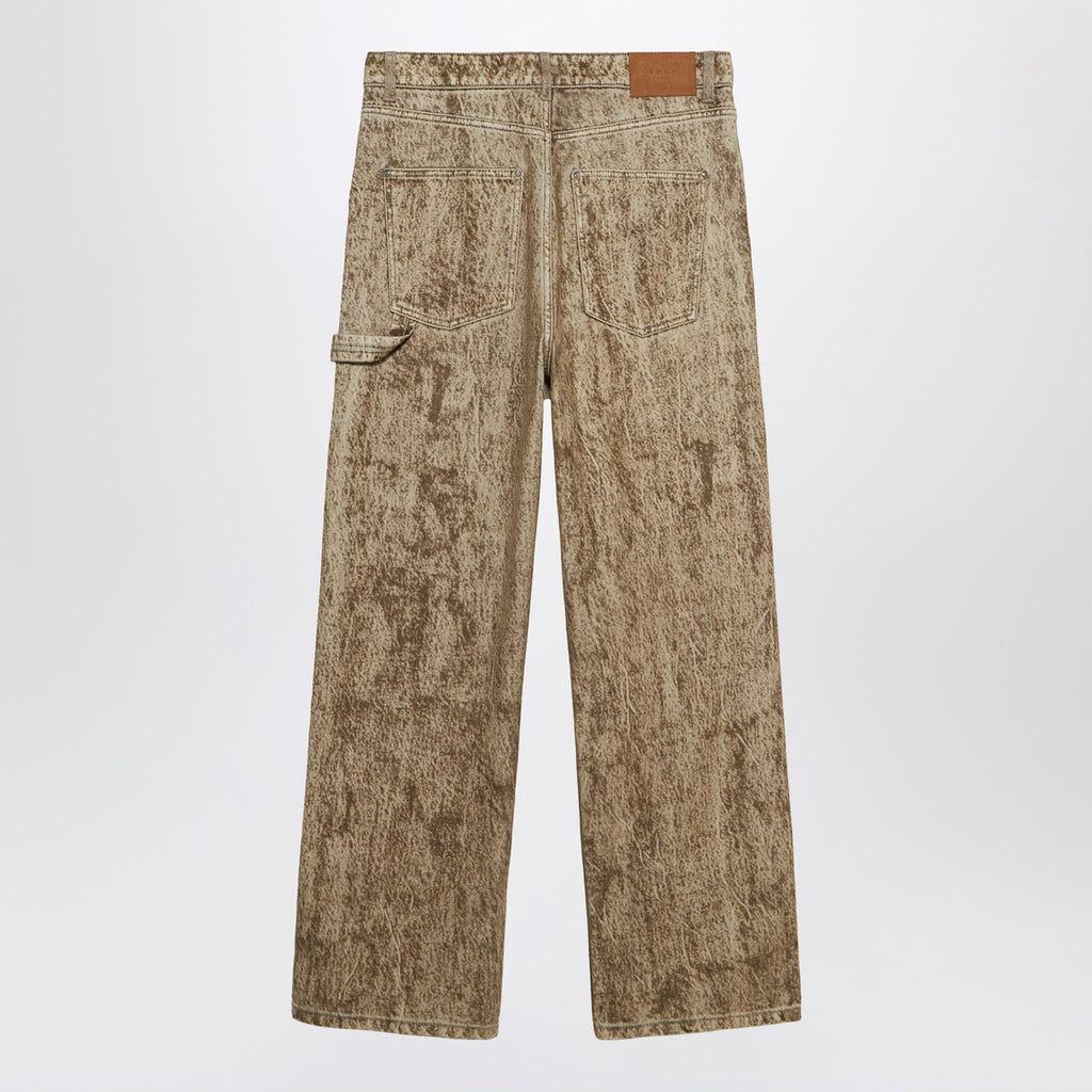 1989 STUDIO Denim Flock Carpenter pants camo