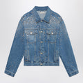 1989 STUDIO Denim Trucker Jacket Crystals blue